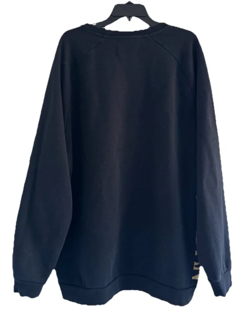 Nike Air Jordan Mens Sz 3XL Black Gold Silver Metallic Jumpman Fleece Sweatshirt